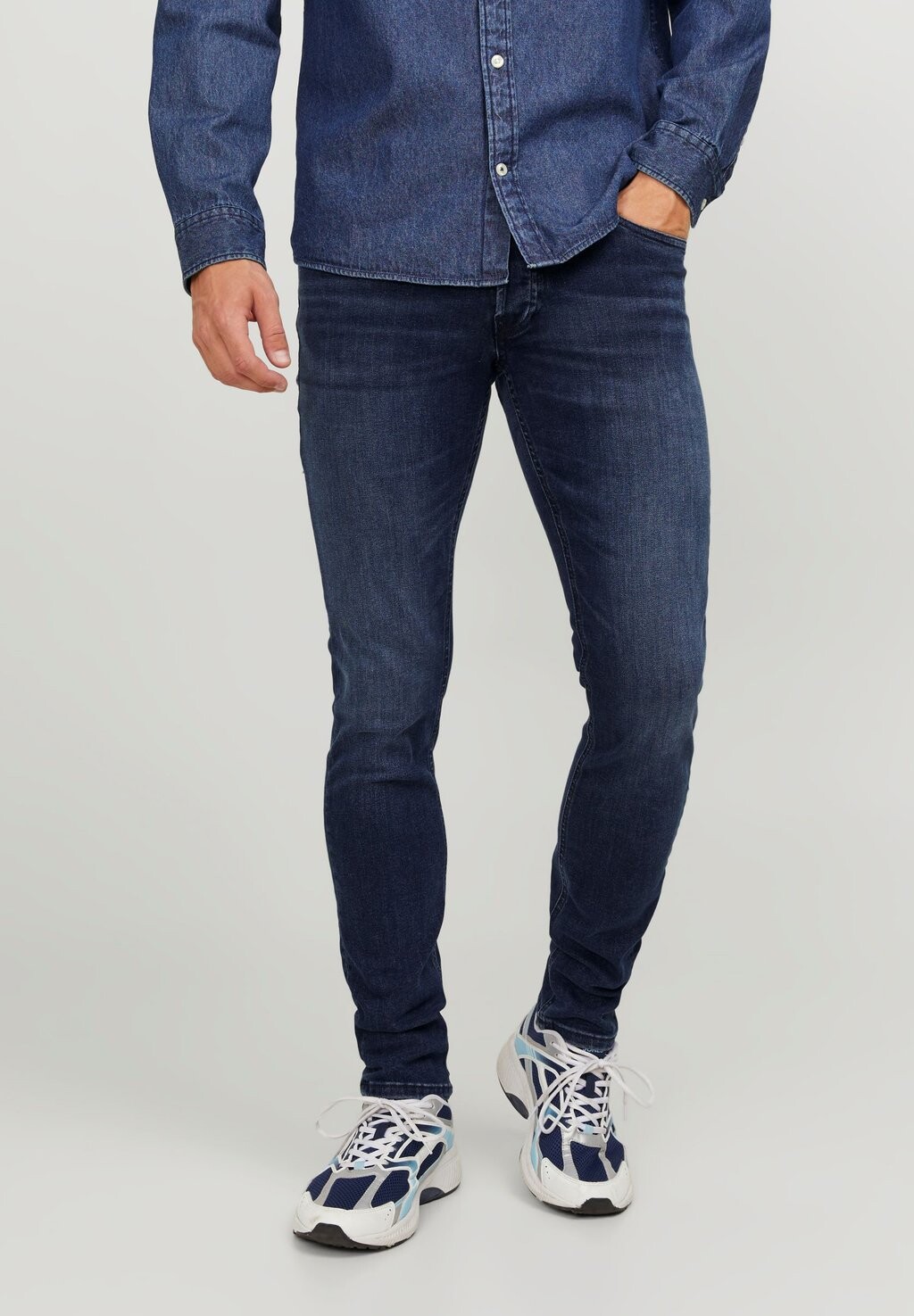 Джинсы приталенного кроя JJIGLENN JJORIGINAL Jack & Jones, синий деним
Джинсы приталенного кроя JJIGLENN JJORIGINAL Jack & Jones, синий деним