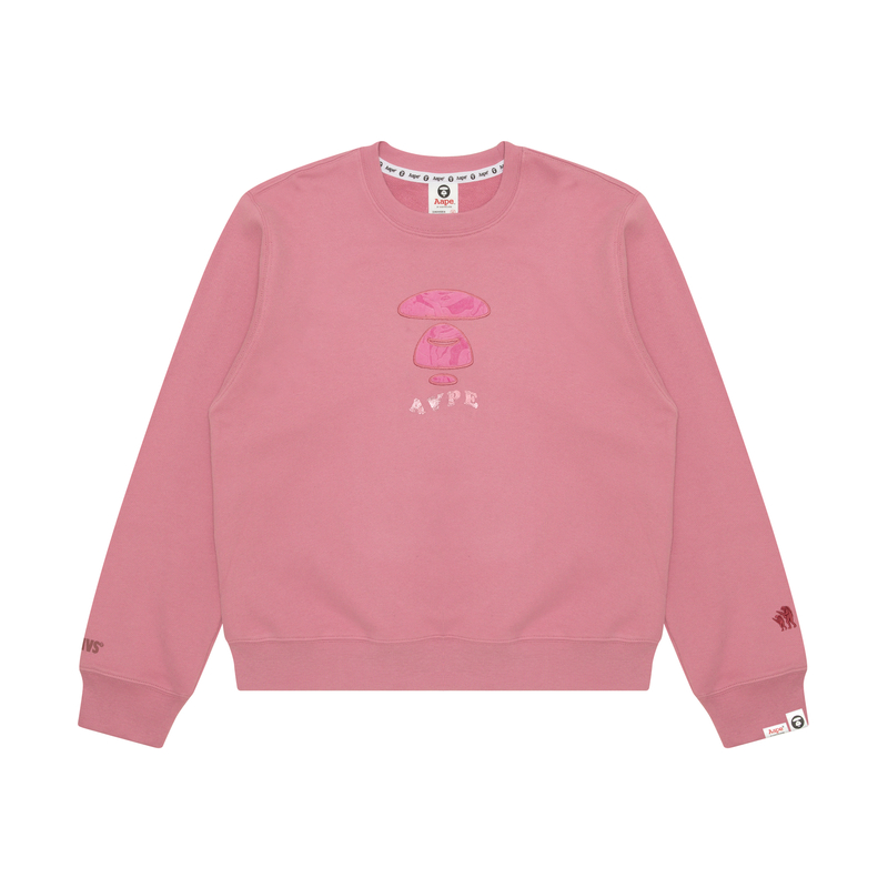 Свитшот с логотипом Aape, розовый
Свитшот с логотипом Aape, розовый