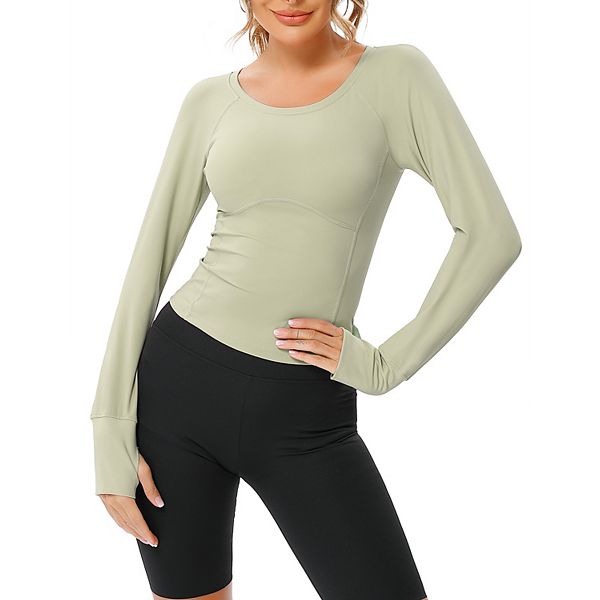 Женская компрессионная футболка с длинным рукавом для бега Xuba, Gray Green
Женская компрессионная футболка с длинным рукавом для бега Xuba, Gray Green