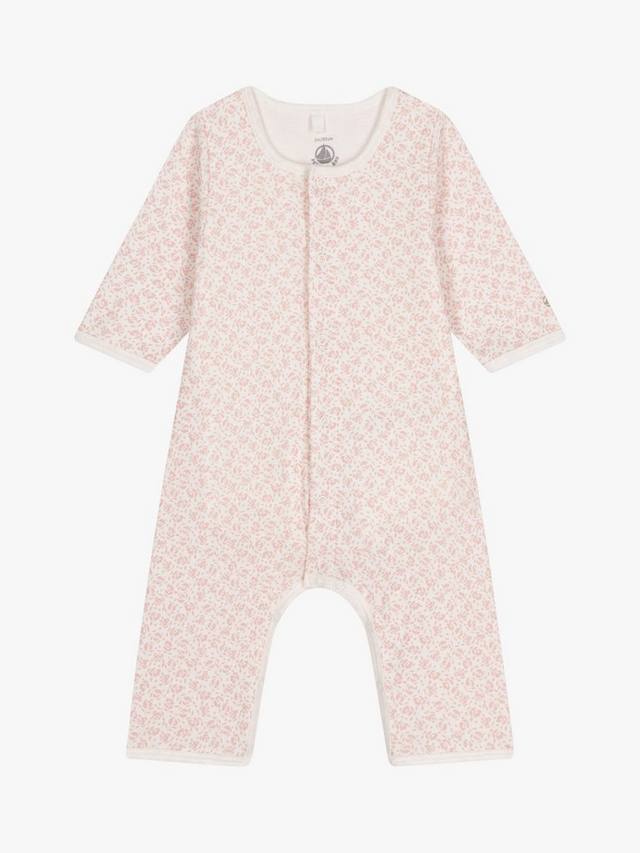 Детская пижама-боди без ножек с цветочным принтом Petit Bateau, цвет Marshmallow/Panty
Детская пижама-боди без ножек с цветочным принтом Petit Bateau, цвет Marshmallow/Panty