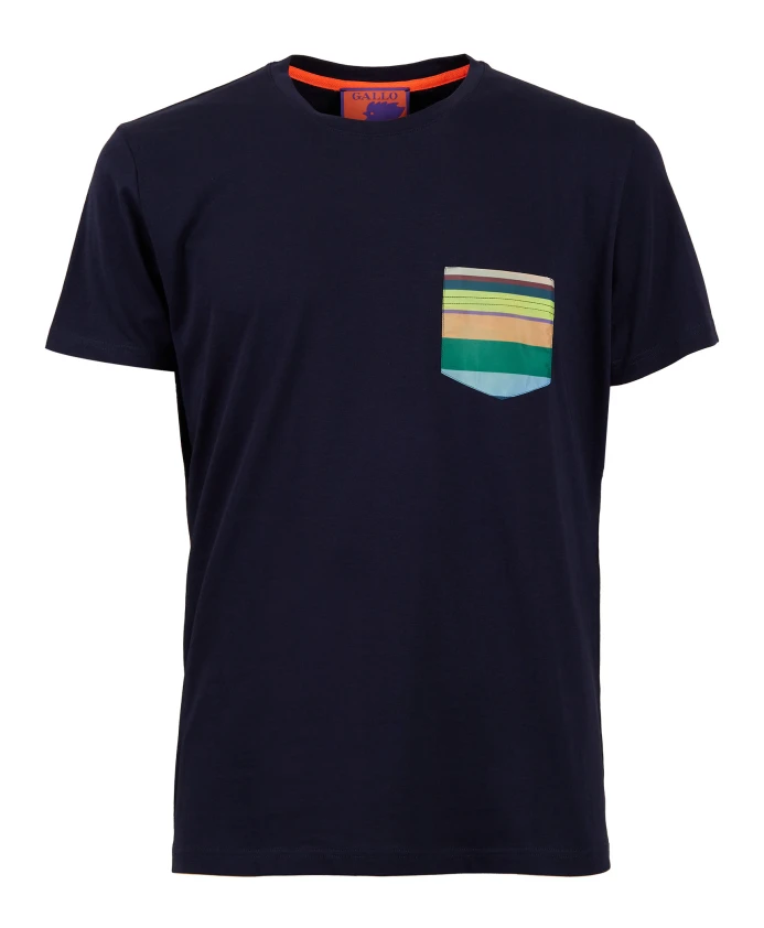 Мужская однотонная синяя хлопковая футболка с разноцветным нагрудным карманом. Gallo, синий
Мужская однотонная синяя хлопковая футболка с разноцветным нагрудным карманом. Gallo, синий