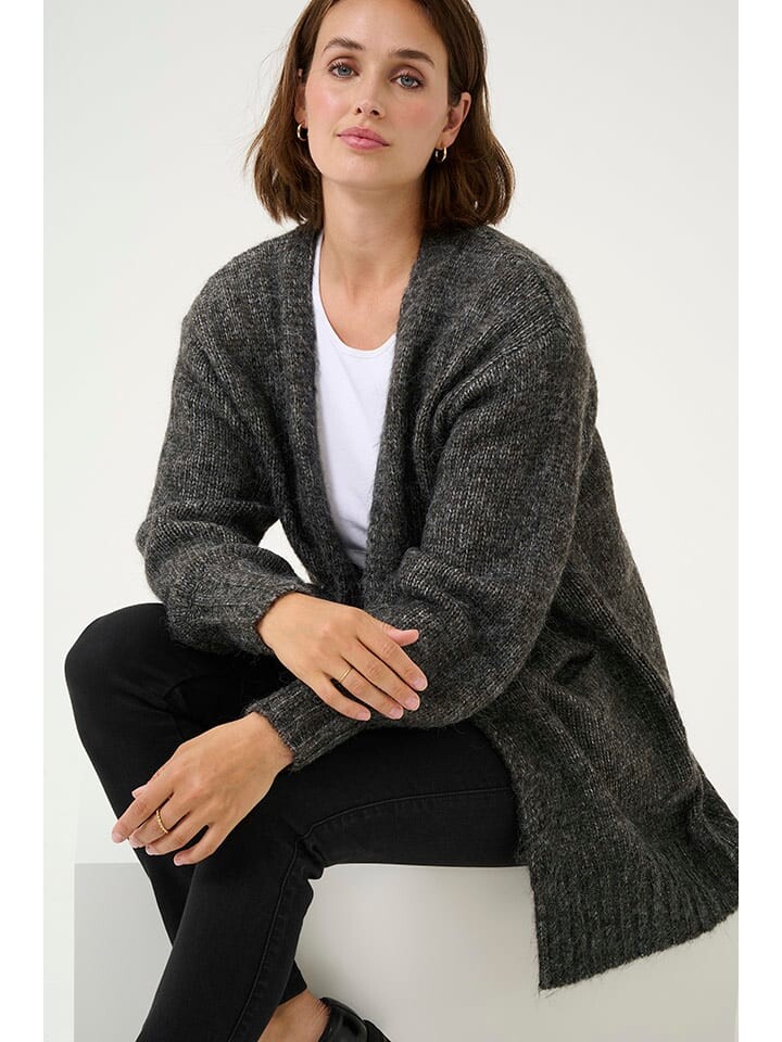 Кардиган Kaffe Cardigan, антрацит
Кардиган Kaffe Cardigan, антрацит