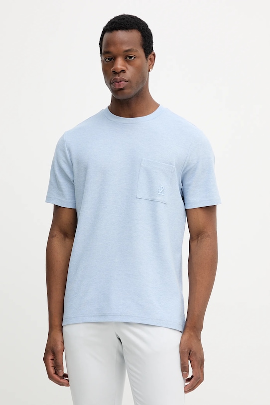 Хлопковая футболка Tommy Hilfiger, синий
Хлопковая футболка Tommy Hilfiger, синий