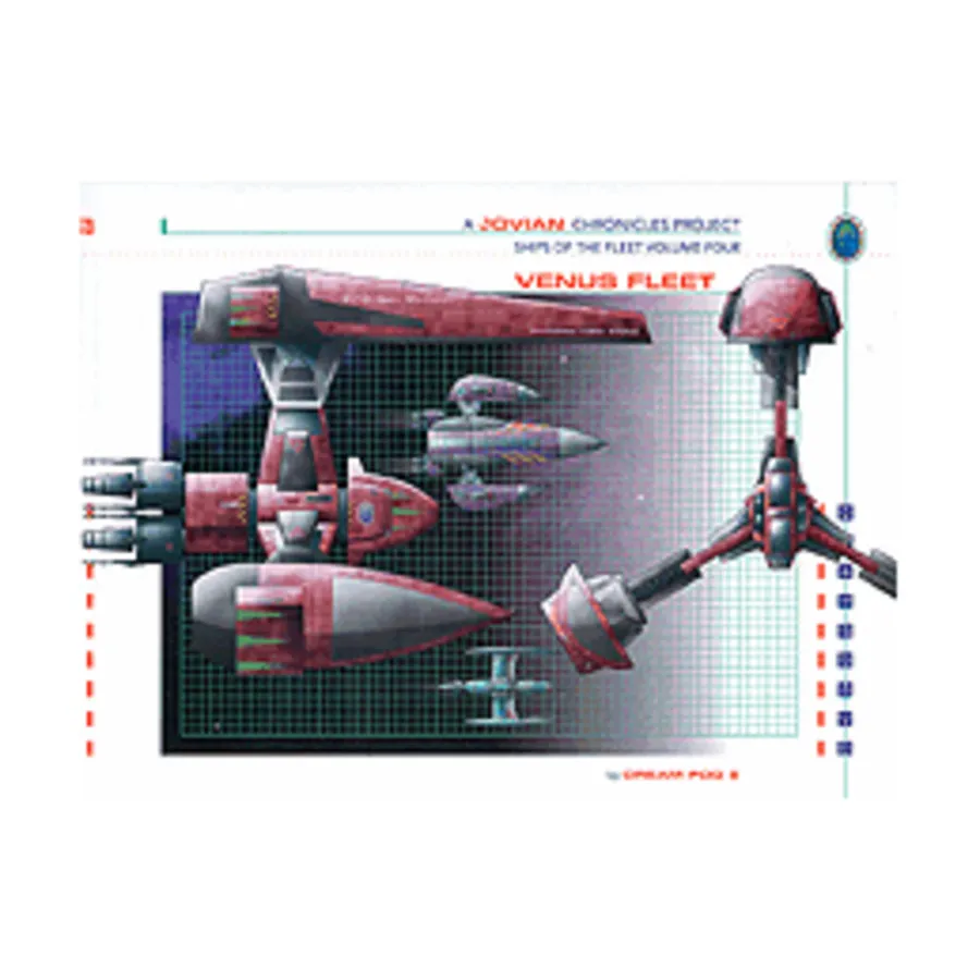 Ships of the Fleet #4 - Venus Fleet, Jovian Chronicles, мягкая обложка
Ships of the Fleet #4 - Venus Fleet, Jovian Chronicles, мягкая обложка