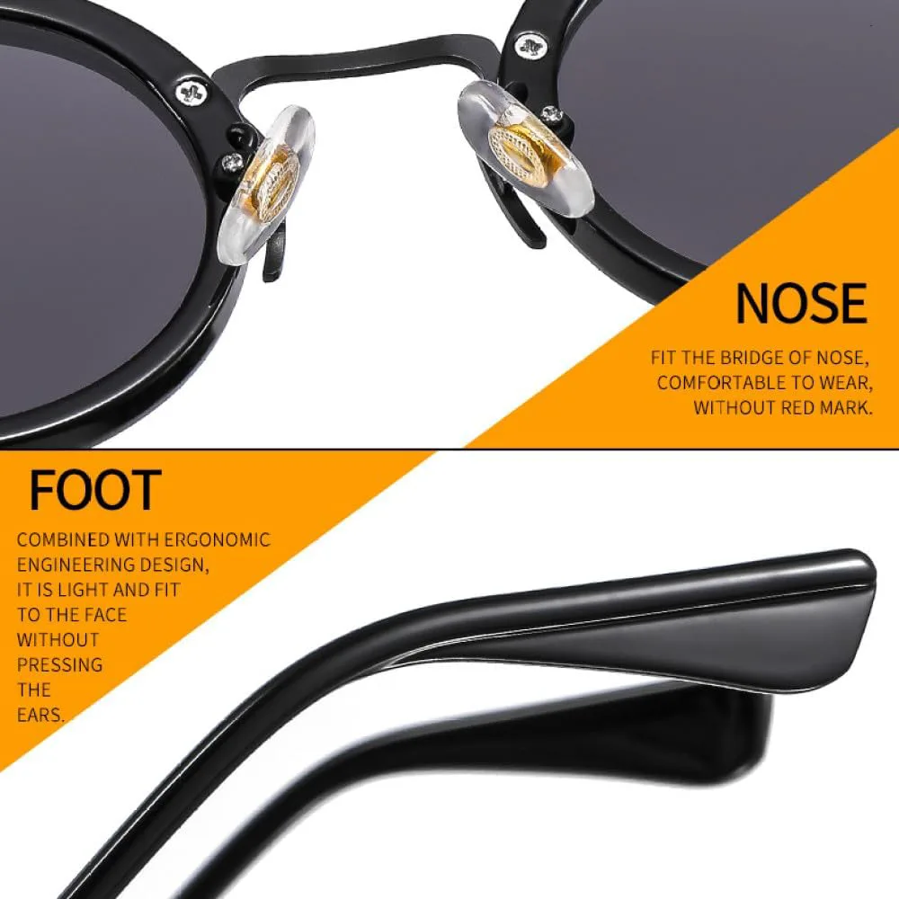 Винтажные металлические солнцезащитные очки в стиле панк для мужчин и женщин, маленькие круглые, роскошные, персонализированные, в стиле хип-хоп DSXLY, Gold
Винтажные металлические солнцезащитные очки в стиле панк для мужчин и женщин, маленькие круглые, роскошные, персонализированные, в стиле хип-хоп DSXLY, Gold