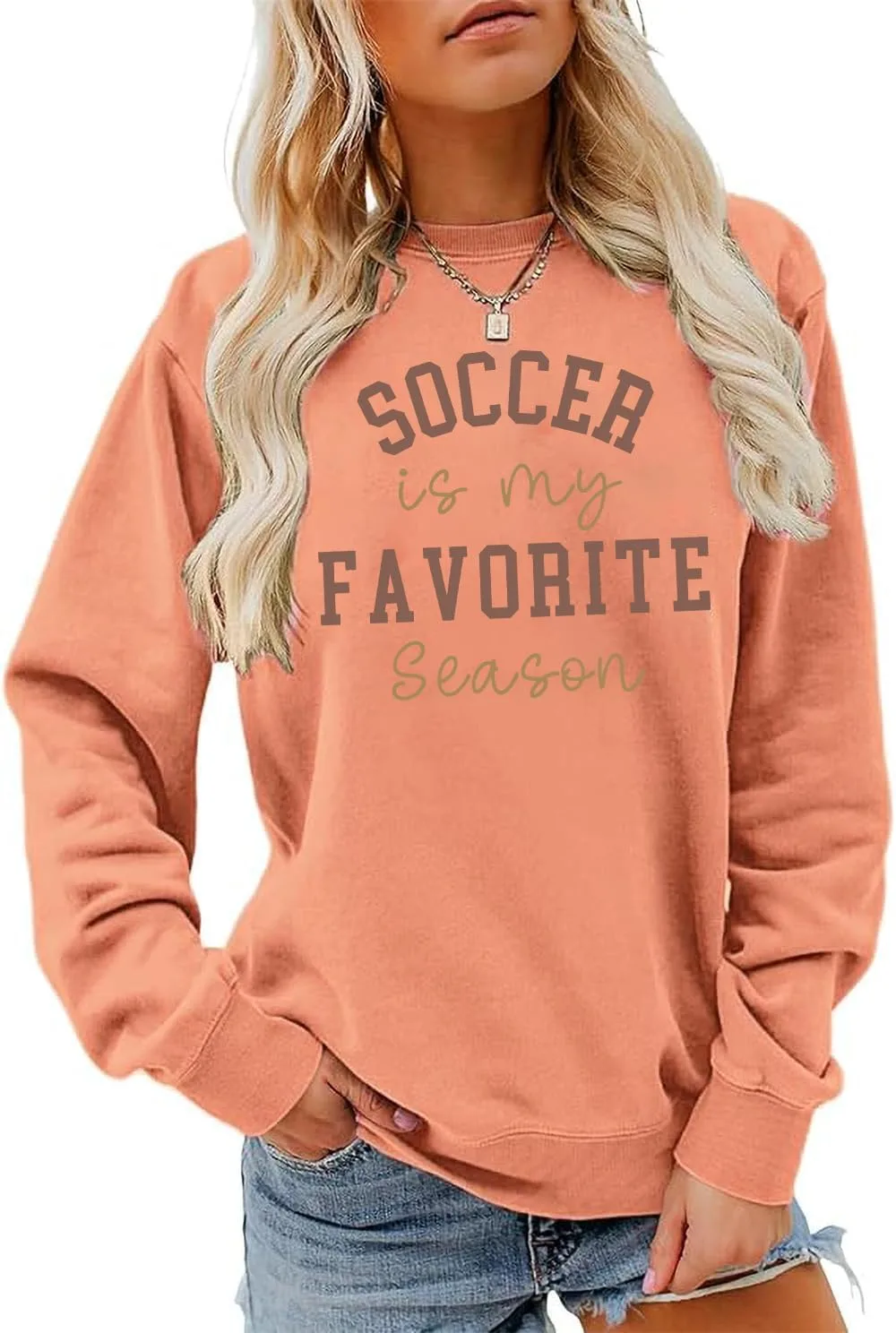 Толстовка с длинным рукавом Soccer Is My Favorite Season BTGRL
Толстовка с длинным рукавом Soccer Is My Favorite Season BTGRL