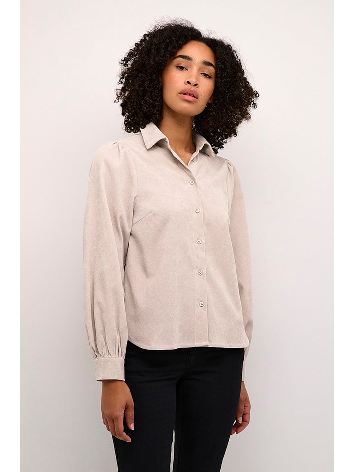 Kaffe Рубашка "Гермина" бежевого цвета
Kaffe Рубашка "Гермина" бежевого цвета