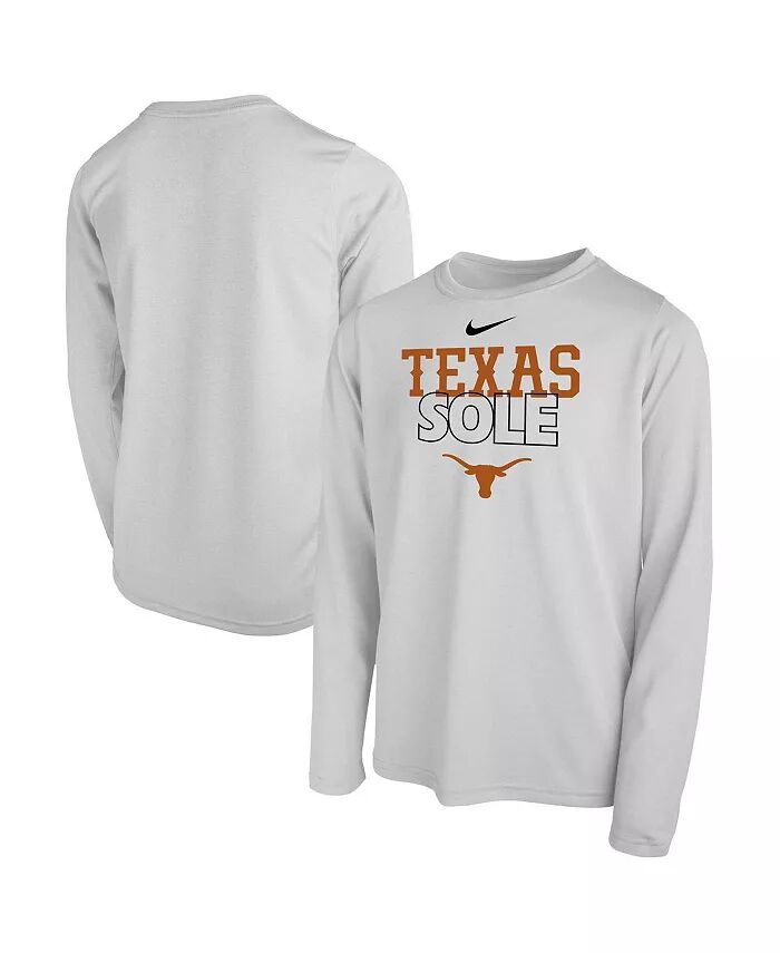 Футболка White Texas Longhorns 2023 On Court Sole Bench для больших мальчиков и девочек Nike
Футболка White Texas Longhorns 2023 On Court Sole Bench для больших мальчиков и девочек Nike