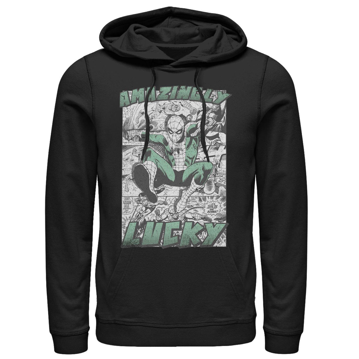 Мужская толстовка с капюшоном Marvel Spider-Man Amazingly Lucky St. Licensed Character
Мужская толстовка с капюшоном Marvel Spider-Man Amazingly Lucky St. Licensed Character