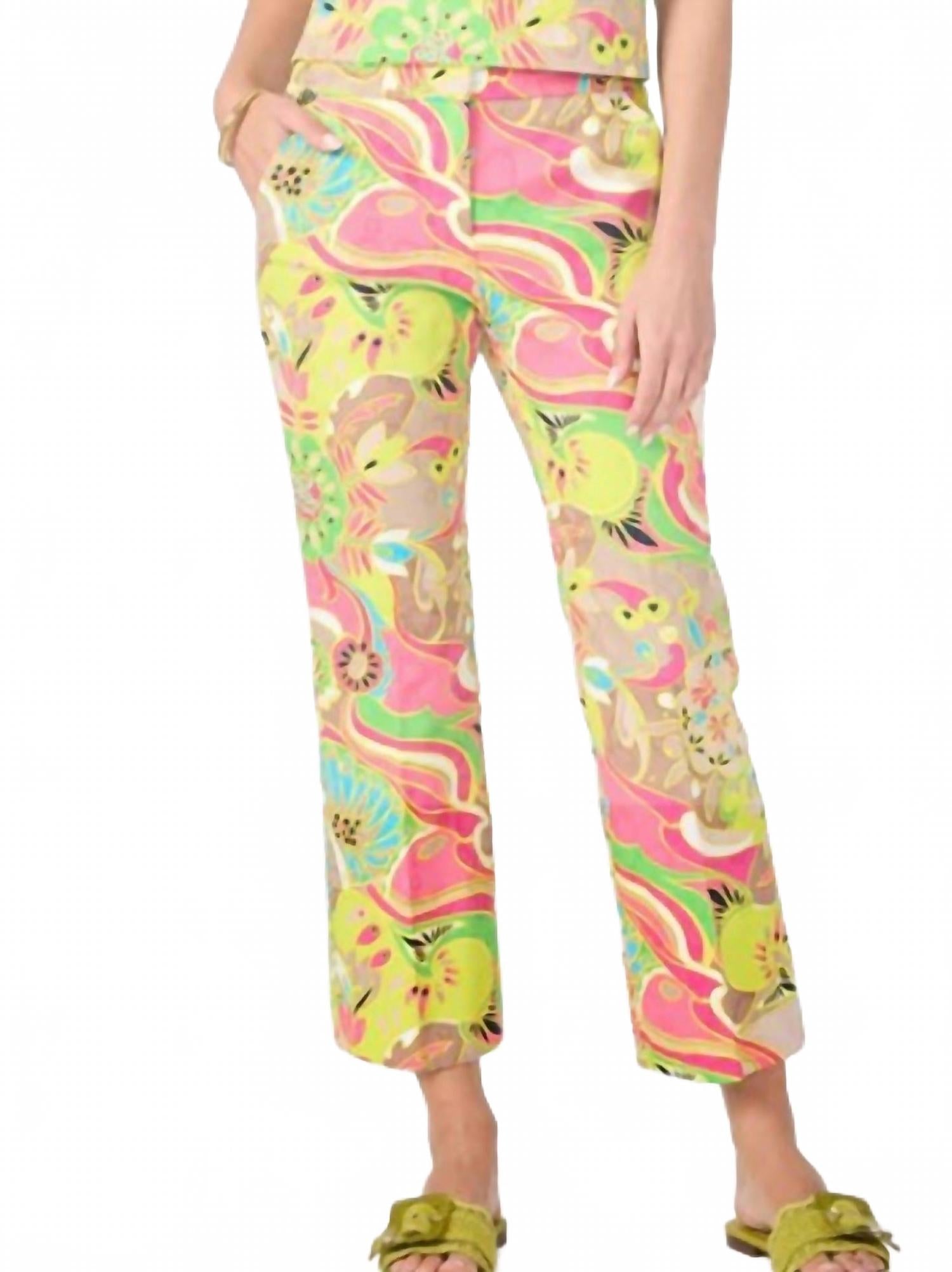 Лулу Брюки в расцветке Венера Мульти Trina Turk
Лулу Брюки в расцветке Венера Мульти Trina Turk