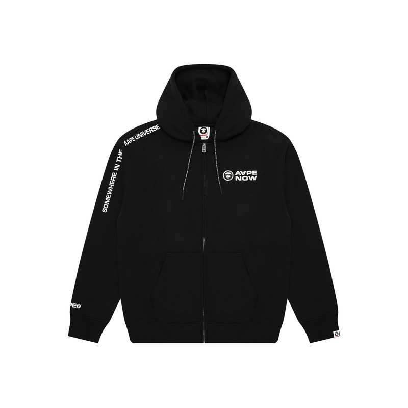 Толстовка с молнией от *A Bathing APE с логотипом Now Aape, черный
Толстовка с молнией от *A Bathing APE с логотипом Now Aape, черный