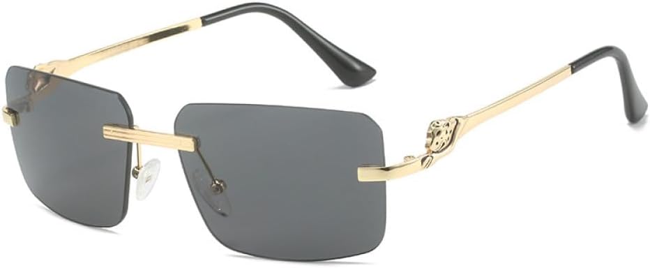 Солнцезащитные очки без оправы, прямоугольной формы, в стиле ретро, винтаж, металлические солнцезащитные очки, модные очки без оправы с тонировкой для женщин и мужчин MUTYNE, C01 Black
Солнцезащитные очки без оправы, прямоугольной формы, в стиле ретро, винтаж, металлические солнцезащитные очки, модные очки без оправы с тонировкой для женщин и мужчин MUTYNE, C01 Black