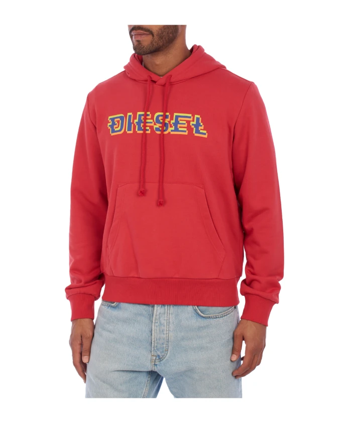 Городская толстовка с регулируемым капюшоном Diesel, красный
Городская толстовка с регулируемым капюшоном Diesel, красный