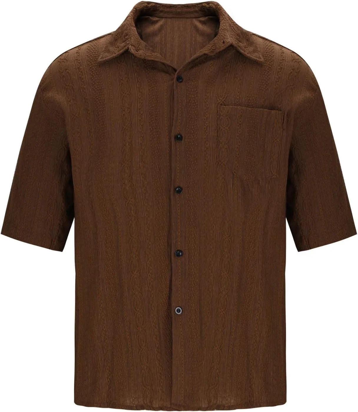 Винтажная рубашка для мужчин с коротким рукавом Casual Button Down Dademeo
Винтажная рубашка для мужчин с коротким рукавом Casual Button Down Dademeo