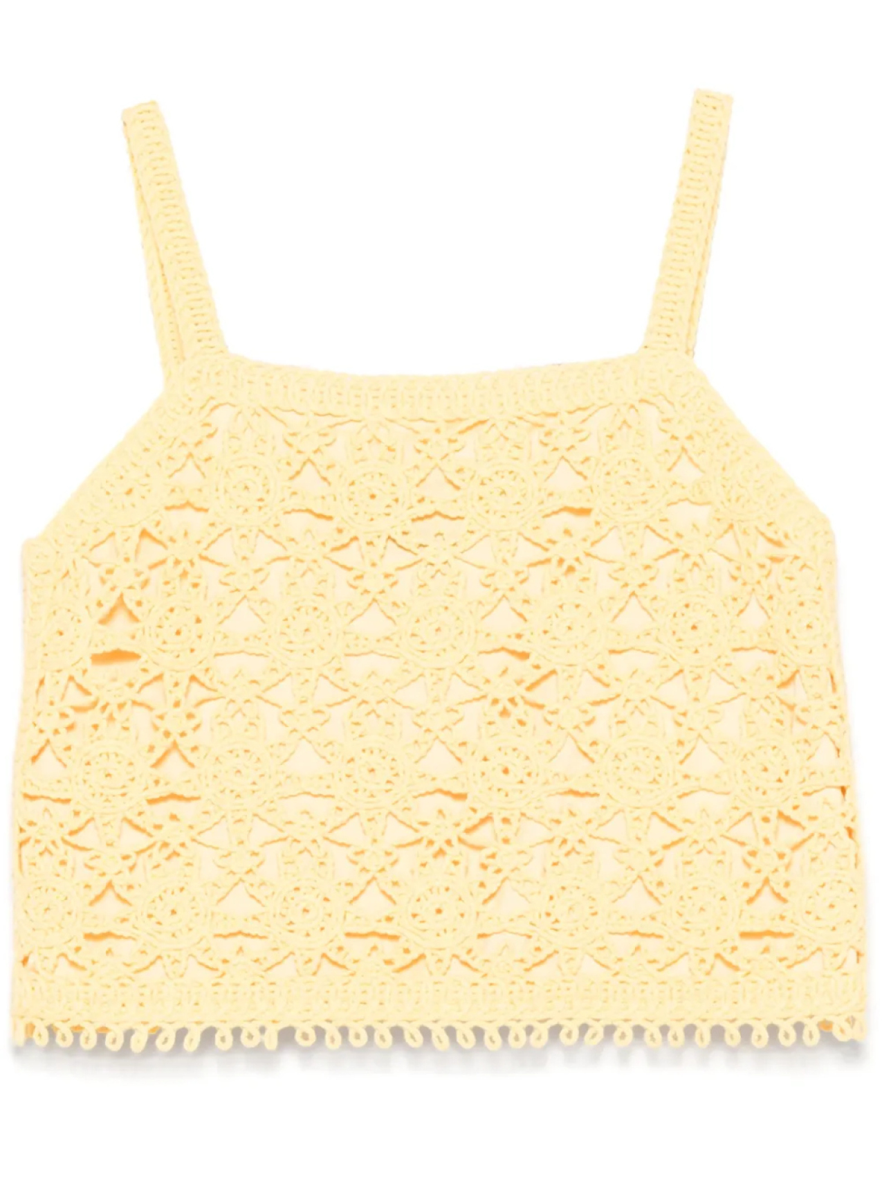 Топ в технике кроше Maje, желтый
Топ в технике кроше Maje, желтый