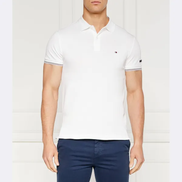 Рубашка-Поло приталенного кроя с вышивкой на манжетах Tommy Hilfiger, белый
Рубашка-Поло приталенного кроя с вышивкой на манжетах Tommy Hilfiger, белый