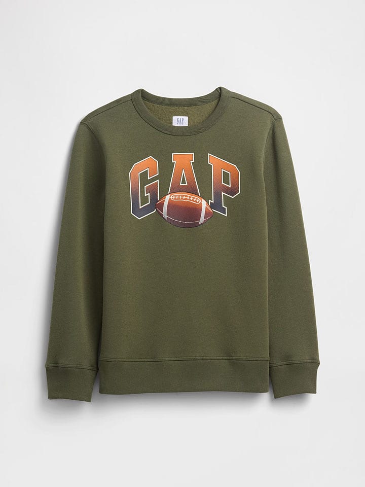 Толстовка цвета хаки GAP
Толстовка цвета хаки GAP