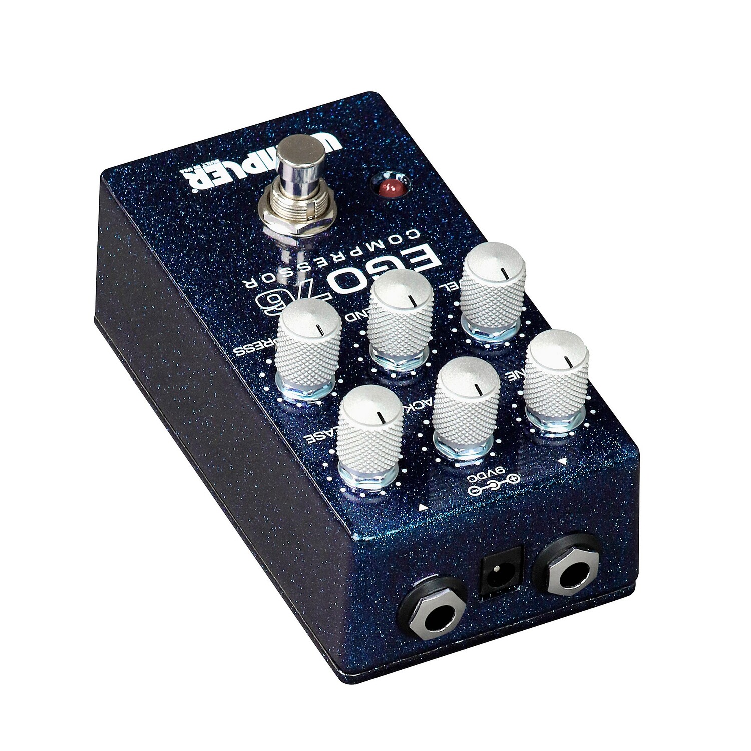 Wampler Ego 76 Компрессорная педаль эффектов Blue Sparkle
Wampler Ego 76 Компрессорная педаль эффектов Blue Sparkle