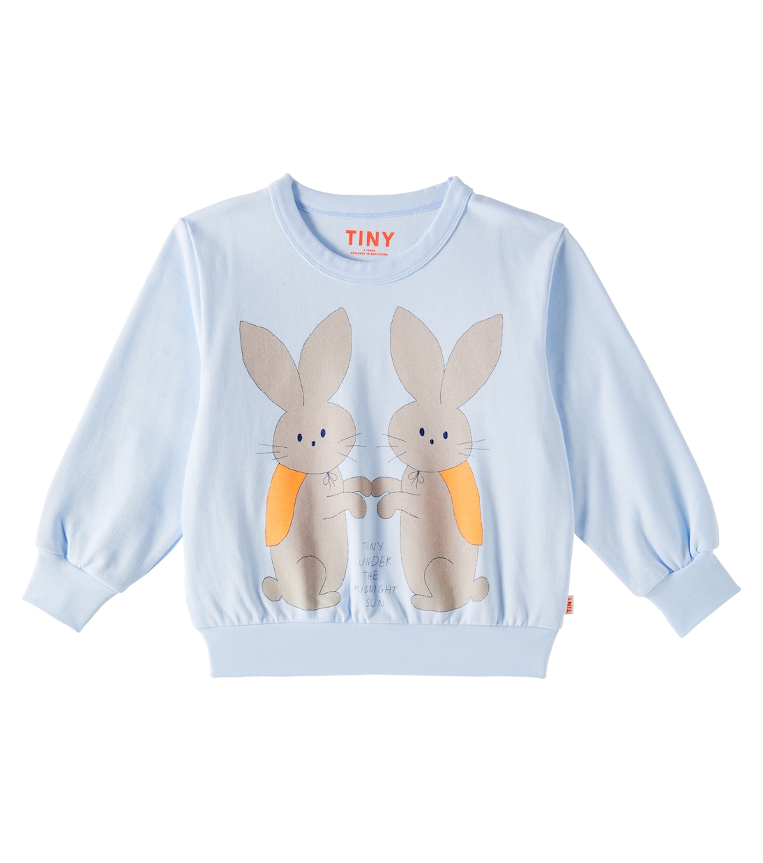 Толстовка Bunnies из хлопкового джерси Tinycottons, Pastel Blue
Толстовка Bunnies из хлопкового джерси Tinycottons, Pastel Blue