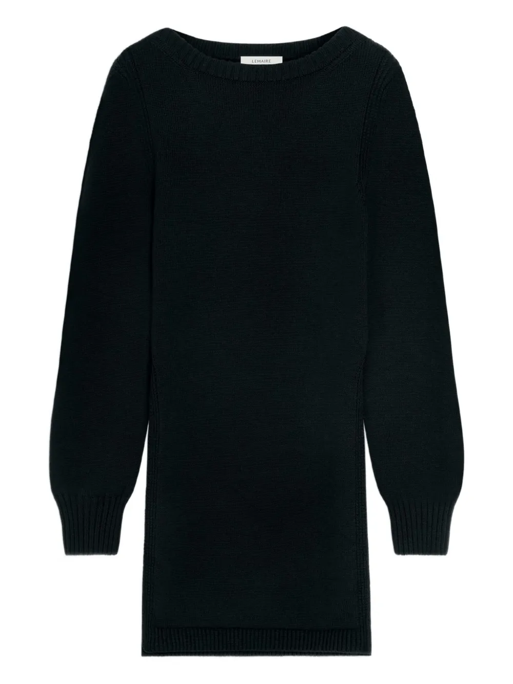 Свитер с разрезом LEMAIRE, черный 
Свитер с разрезом LEMAIRE, черный