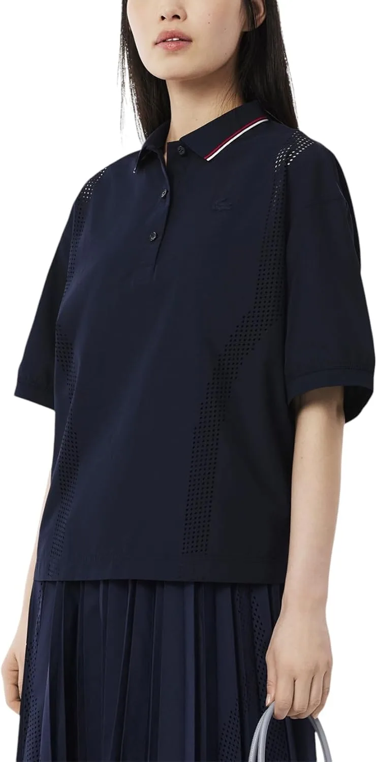 Женская поло Lacoste Oversized из технической ткани
Женская поло Lacoste Oversized из технической ткани