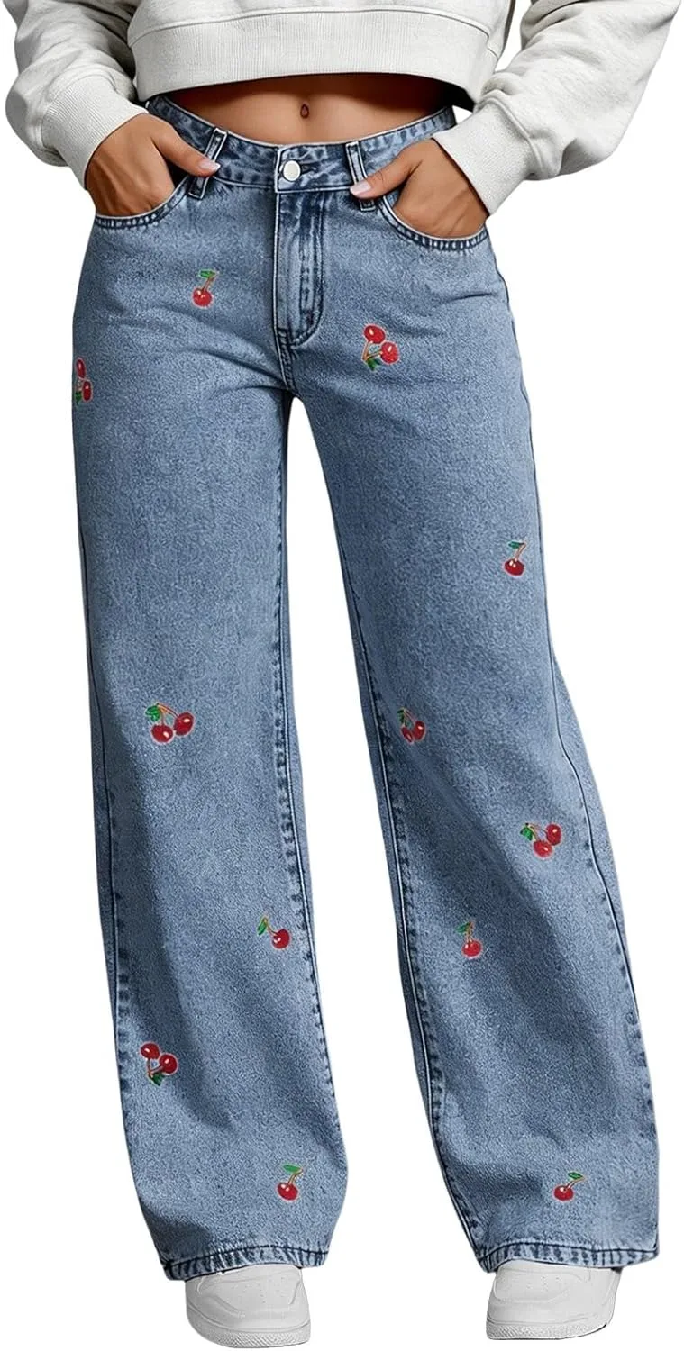Джинсы женские High Waisted Distressed Boyfriend Wide Leg DOPRISIC
Джинсы женские High Waisted Distressed Boyfriend Wide Leg DOPRISIC