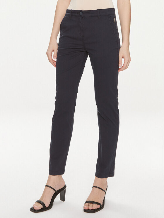 Тканевые брюки стандартного кроя Napapijri, синий 
Тканевые брюки стандартного кроя Napapijri, синий