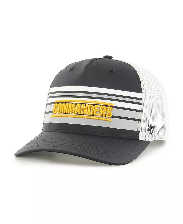 Мужская черная, белая бейсболка Washington Commanders Altitude MVP Trucker Snapback '47 Brand
Мужская черная, белая бейсболка Washington Commanders Altitude MVP Trucker Snapback '47 Brand