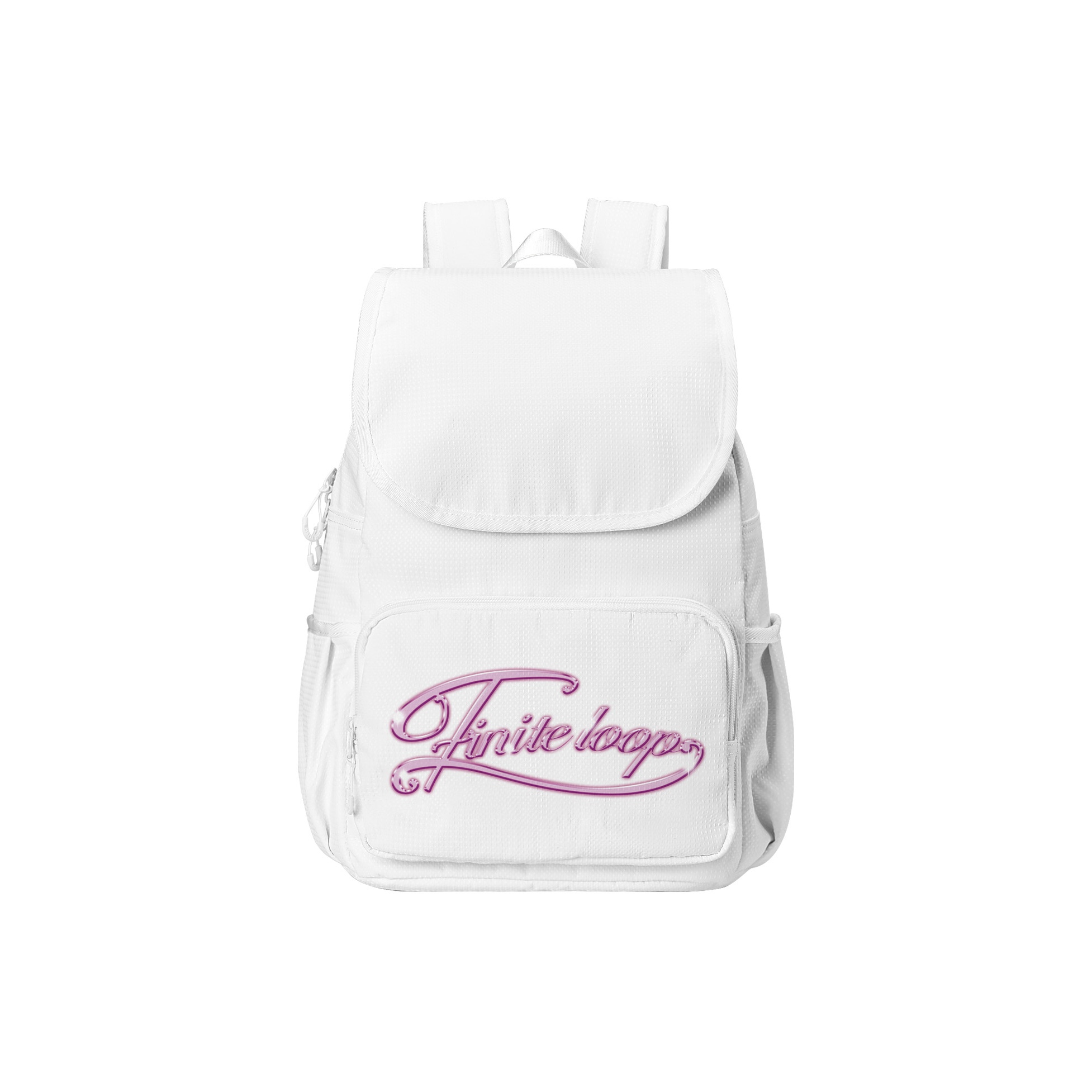 FINITE LOOP FINITE LOOP Рюкзак из переработанного полиэстера обычный унисекс белый, White 9
FINITE LOOP FINITE LOOP Рюкзак из переработанного полиэстера обычный унисекс белый, White 9