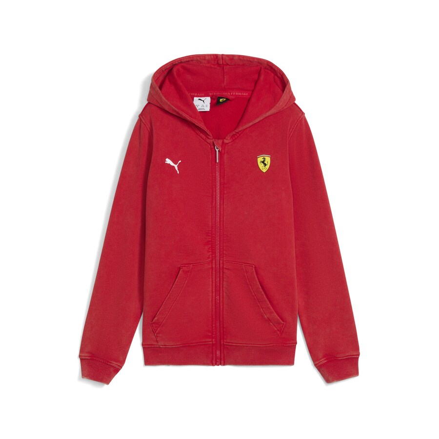 Спортивная толстовка с капюшоном на молнии PUMA Scuderia Ferrari, красный
Спортивная толстовка с капюшоном на молнии PUMA Scuderia Ferrari, красный