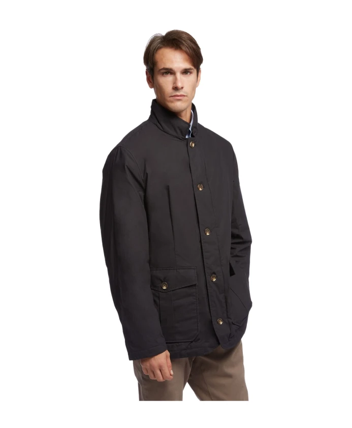 Куртка из вощеного хлопка Brooks Brothers, черный
Куртка из вощеного хлопка Brooks Brothers, черный