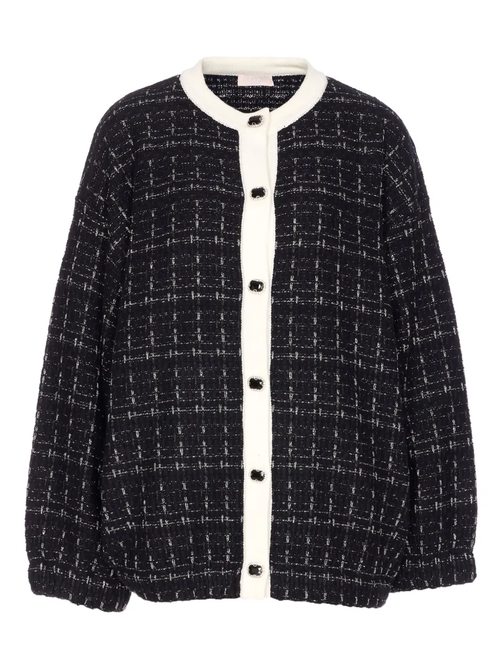 Твидовый пиджак с драгоценными пуговицами LIU JO, черный
Твидовый пиджак с драгоценными пуговицами LIU JO, черный