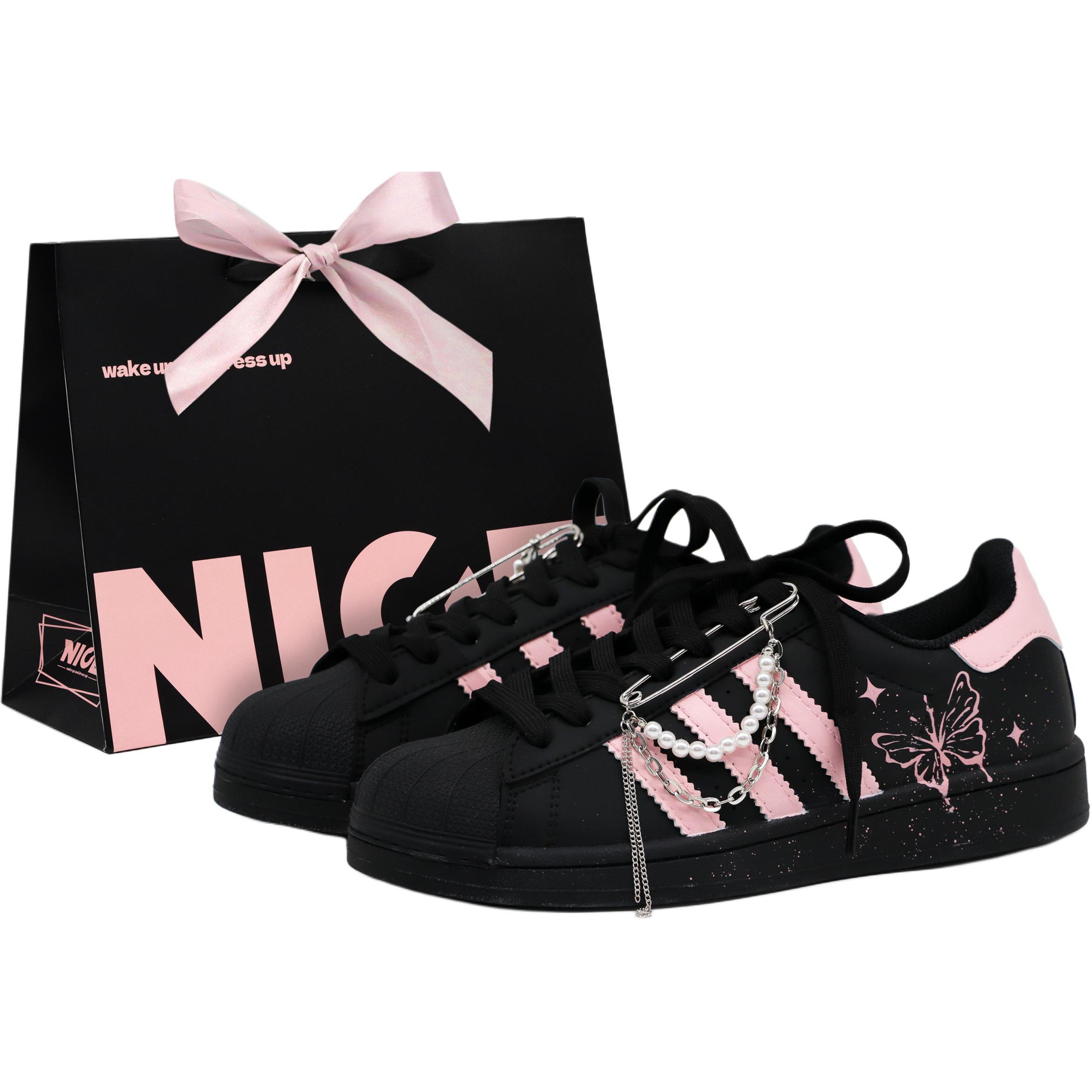 Adidas Originals Superstar 2 амортизация, износостойкие детские скейтбординг кроссовки pink black unisex
Adidas Originals Superstar 2 амортизация, износостойкие детские скейтбординг кроссовки pink black unisex