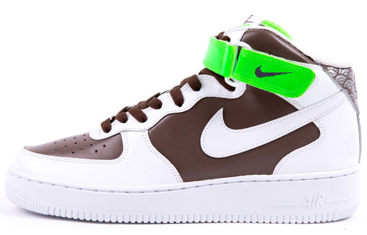 Кроссовки Nike Air Force 1 Skateboarding Shoes Men Mid-top White/brown/green, белый
Кроссовки Nike Air Force 1 Skateboarding Shoes Men Mid-top White/brown/green, белый
