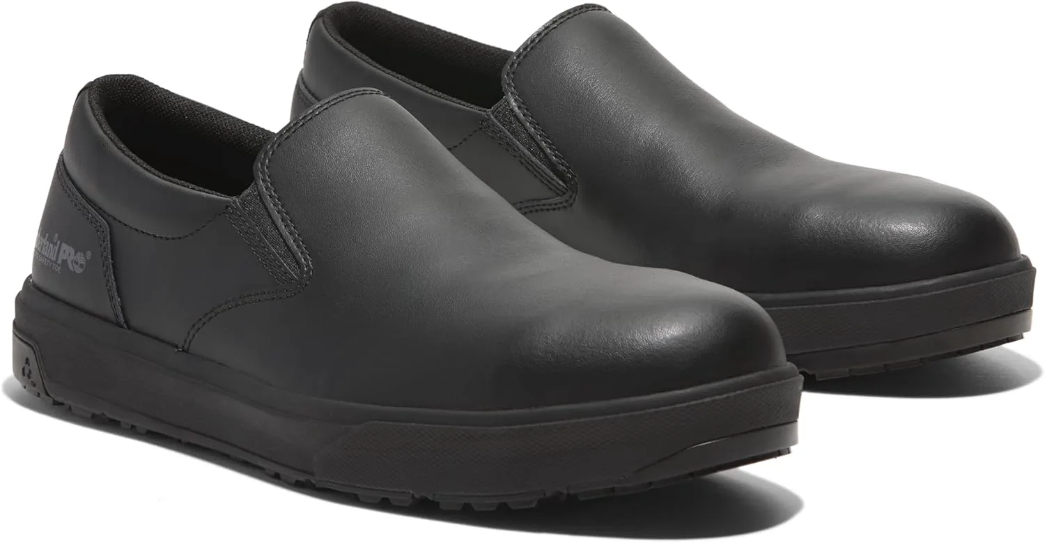 Мужские рабочие туфли Timberland PRO Berkley Slip-on с композитным носком, статическим рассеянием и повседневным промышленным стилем, черный
Мужские рабочие туфли Timberland PRO Berkley Slip-on с композитным носком, статическим рассеянием и повседневным промышленным стилем, черный