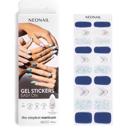NEONAIL УФ-гелевые наклейки Easy On M10 Синий блеск 15 узоров Наклейки для ногтей Полоски лака для ногтей Гелевые наклейки для ногтей Наклейки для ногтей для ног и рук Украшение дизайна ногтей Néonail
NEONAIL УФ-гелевые наклейки Easy On M10 Синий блеск 15 узоров Наклейки для ногтей Полоски лака для ногтей Гелевые наклейки для ногтей Наклейки для ногтей для ног и рук Украшение дизайна ногтей Néonail