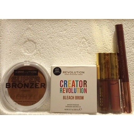 Новая партия из 5 бронзаторов для макияжа, помады для бровей, жидкой помады, карандаша для губ Assorted
Новая партия из 5 бронзаторов для макияжа, помады для бровей, жидкой помады, карандаша для губ Assorted