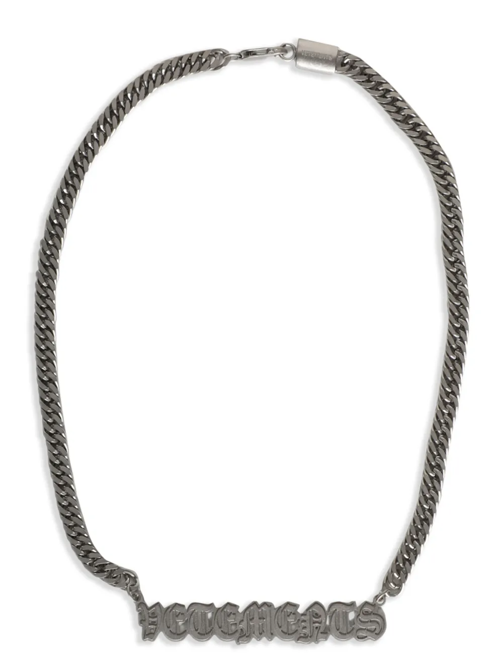 Колье с логотипом VETEMENTS, серебяный
Колье с логотипом VETEMENTS, серебяный