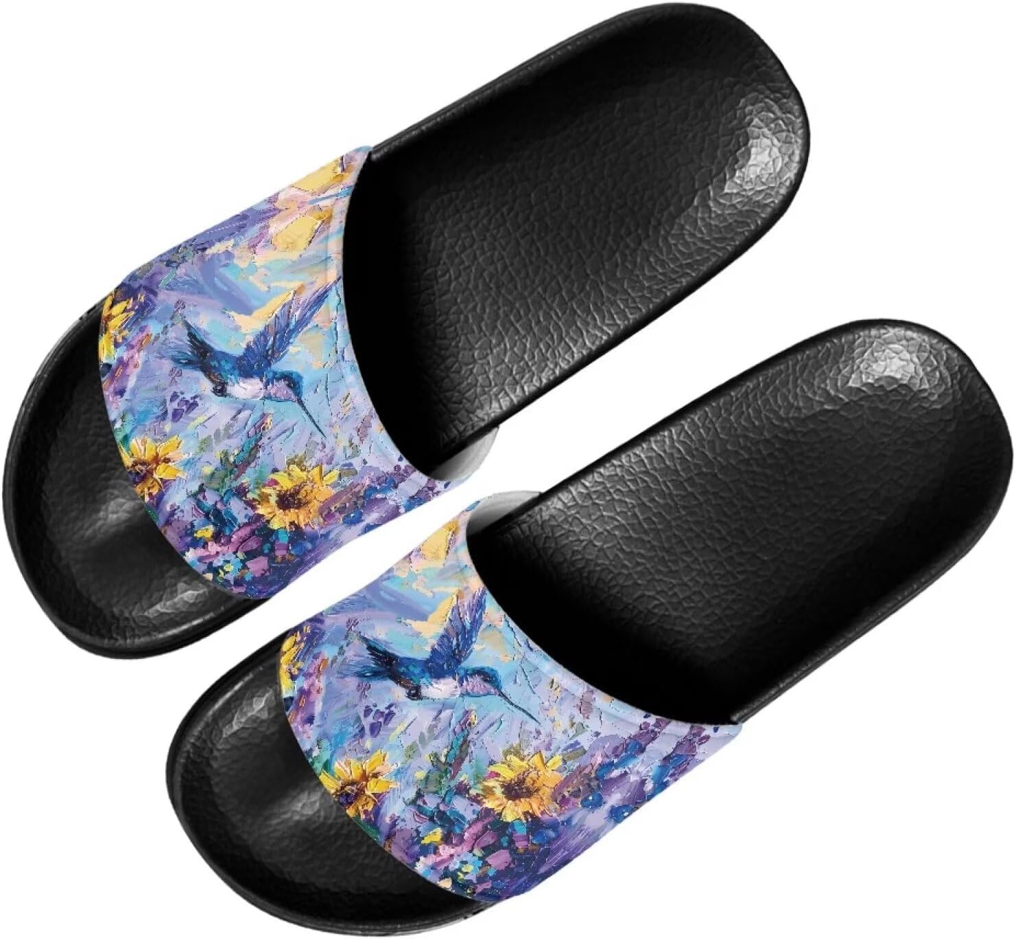 Женские шлепанцы Forchrinse Hummingbird Rose, мужские душевые тапочки, нескользящие пляжные шлепанцы, летние сандалии для дома и улицы, Hummingbird Sunflower Painting
Женские шлепанцы Forchrinse Hummingbird Rose, мужские душевые тапочки, нескользящие пляжные шлепанцы, летние сандалии для дома и улицы, Hummingbird Sunflower Painting