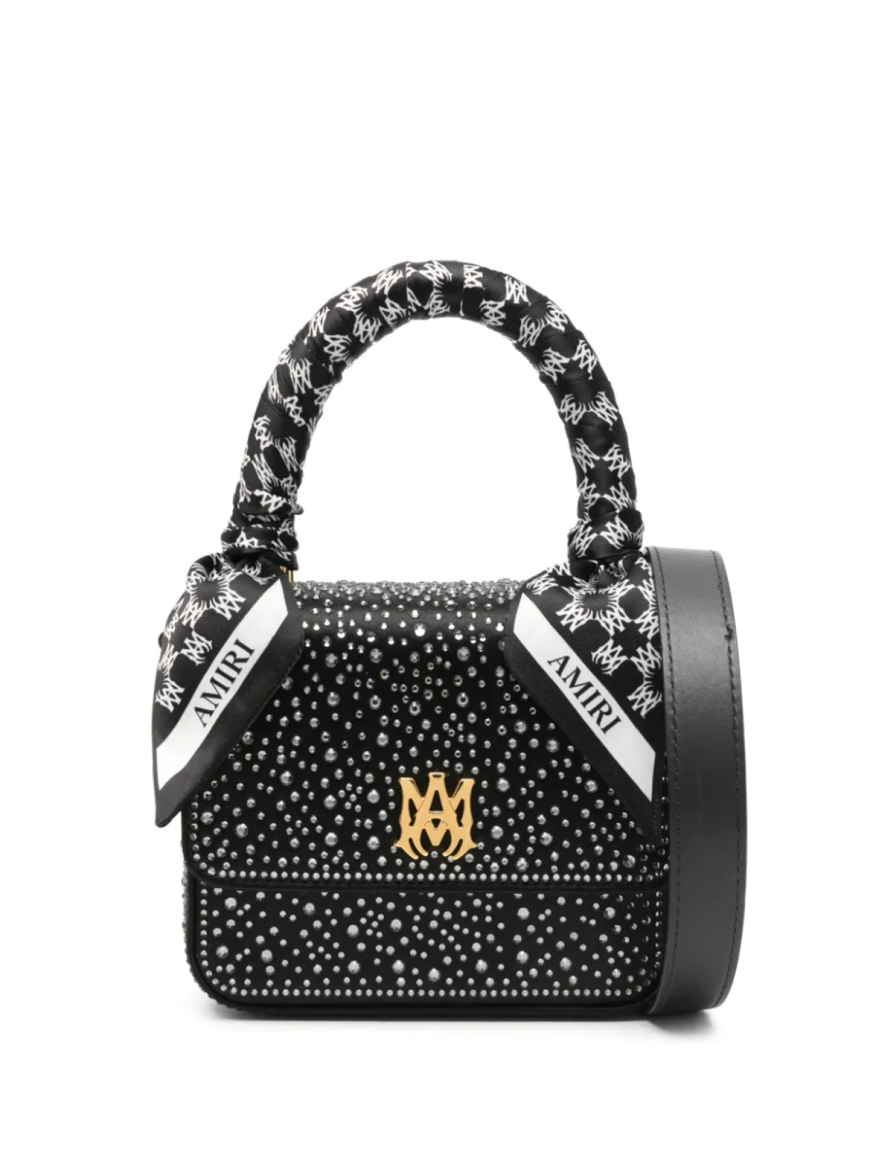 Мини-сумка AMIRI, украшенная стразами, черный
Мини-сумка AMIRI, украшенная стразами, черный