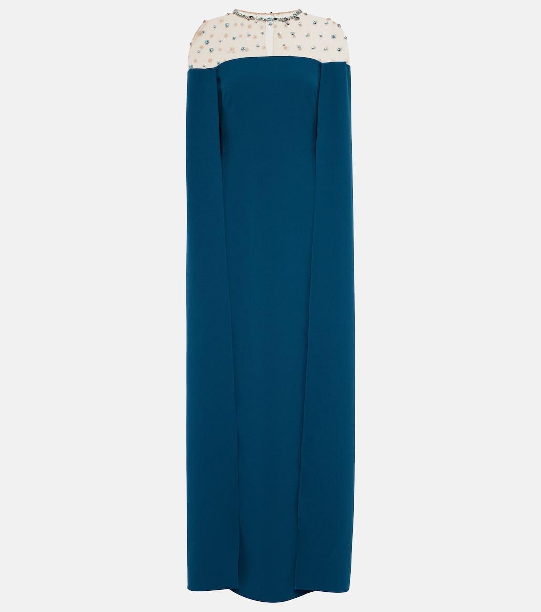 Платье-кейп с вышивкой ambere Safiyaa, синий
Платье-кейп с вышивкой ambere Safiyaa, синий