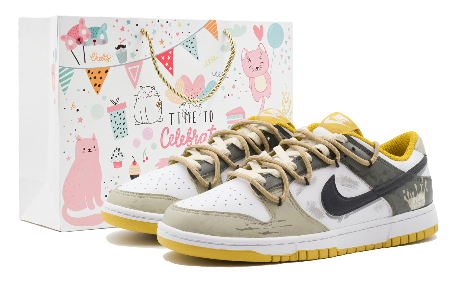 Nike Dunk Source Of The Ruins Slip Resistant Low top Skateboard Shoes Unisex серый желтый
Nike Dunk Source Of The Ruins Slip Resistant Low top Skateboard Shoes Unisex серый желтый