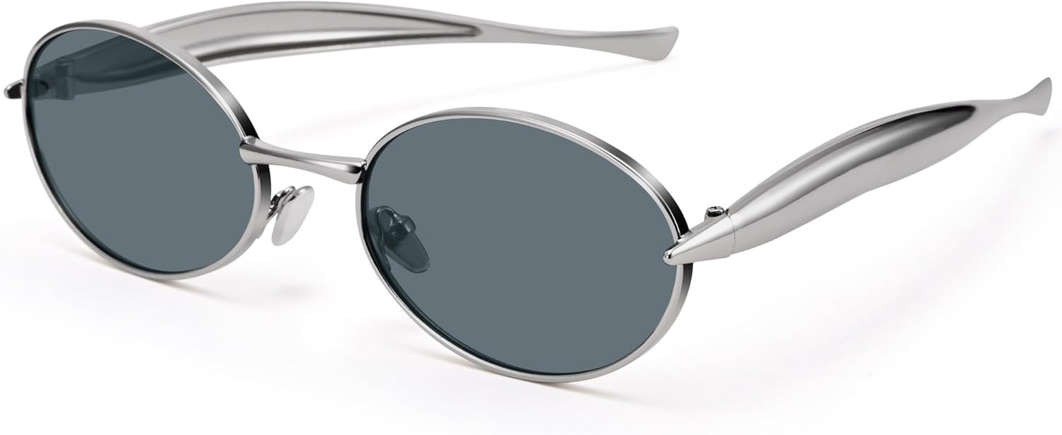 Солнцезащитные очки Pro Acme Small Retro Oval для женщин и мужчин, золотистая металлическая оправа, винтажные солнцезащитные очки 90-х годов, модные дизайнерские очки 2025 года, Silver/Grey
Солнцезащитные очки Pro Acme Small Retro Oval для женщин и мужчин, золотистая металлическая оправа, винтажные солнцезащитные очки 90-х годов, модные дизайнерские очки 2025 года, Silver/Grey