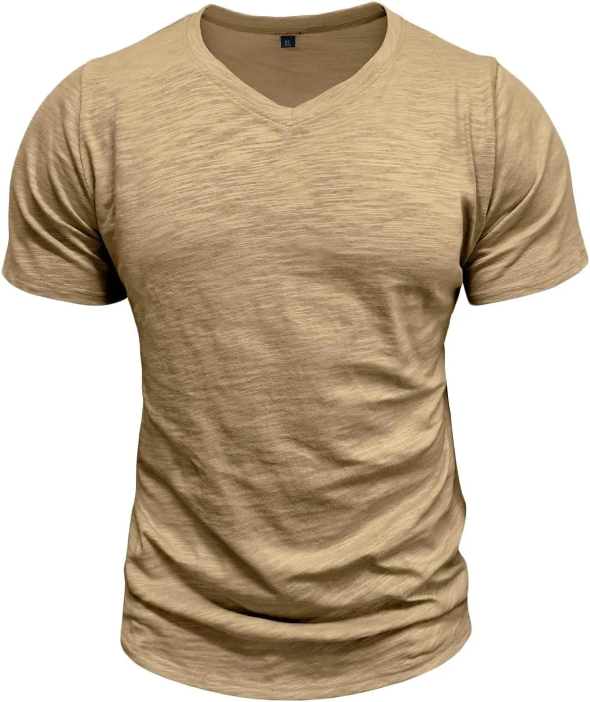 Мужская футболка с V-образным вырезом, летняя, slim fit, короткий рукав FOCLMP
Мужская футболка с V-образным вырезом, летняя, slim fit, короткий рукав FOCLMP