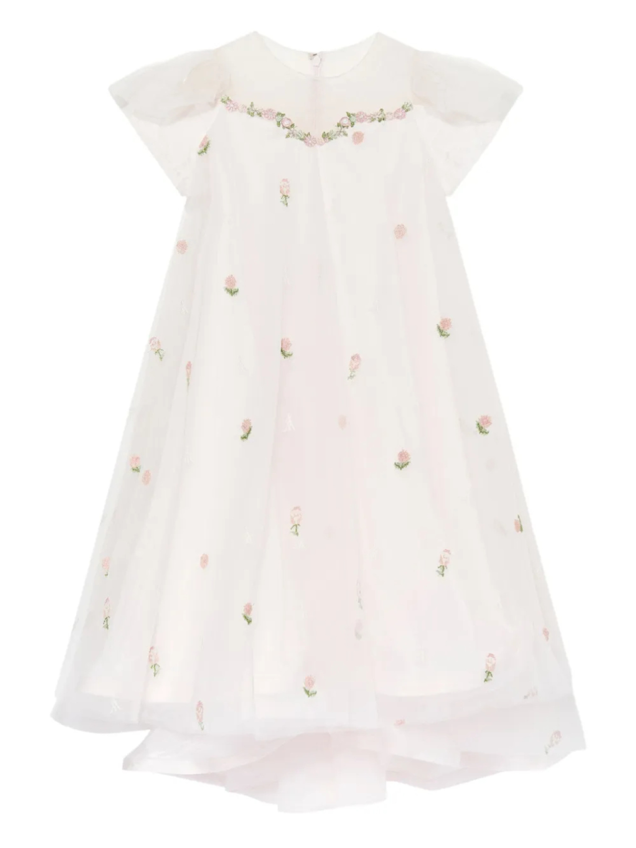 Платье с цветочной вышивкой MAISON AVA, розовый 
Платье с цветочной вышивкой MAISON AVA, розовый