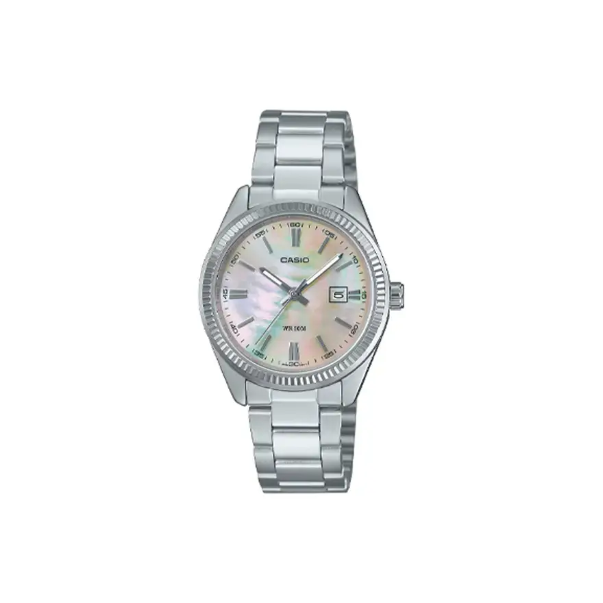 Unisex Standard Series часы Mother Of Pearl Color LTP-1302DS-4AV CASIO
Unisex Standard Series часы Mother Of Pearl Color LTP-1302DS-4AV CASIO