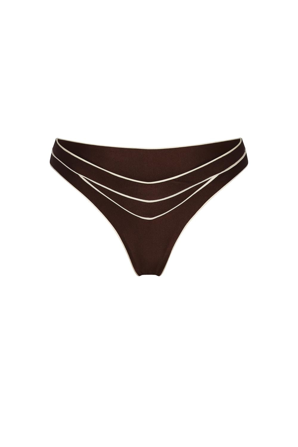 Amanecer High Cut Cheeky Бикини-трусики в шоколадном цвете Nelblu
Amanecer High Cut Cheeky Бикини-трусики в шоколадном цвете Nelblu