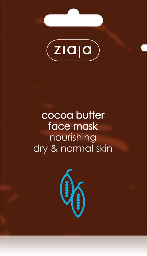 Питательная маска с маслом какао для нормальной и сухой кожи Ziaja, 7 мл
Питательная маска с маслом какао для нормальной и сухой кожи Ziaja, 7 мл
