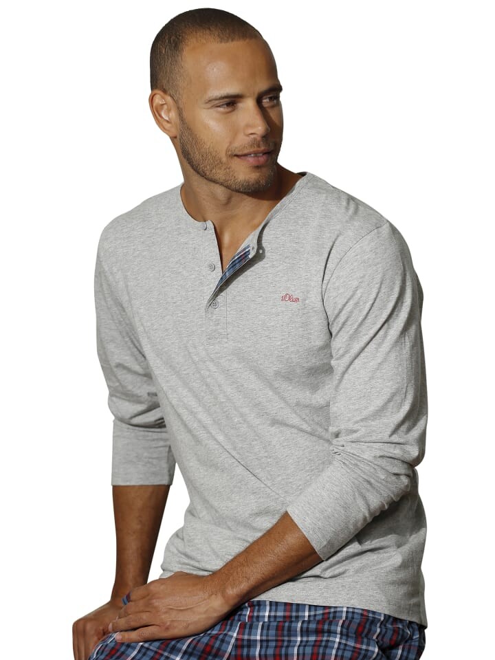 Пижама sOliver, цвет grau-meliert
Пижама sOliver, цвет grau-meliert