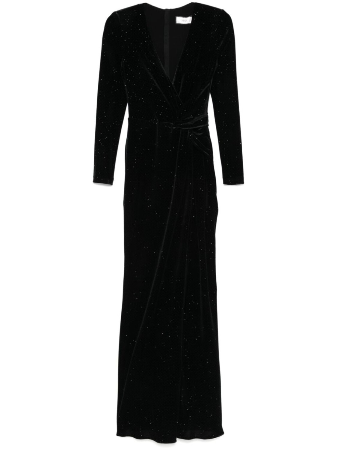 Бархатное платье макси с блестками NISSA, черный
Бархатное платье макси с блестками NISSA, черный